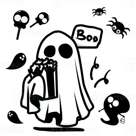 Halloween Cute Ghosts 32404680 Png