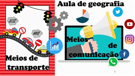 Meios De Transporte E Comunicação Youtube