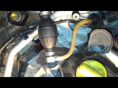 Груша подкачки топлива сжата на рено трафик - форум Renault Trafic