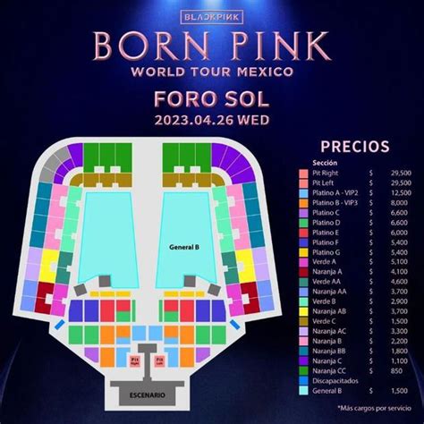 Blackpink En México Precio De Boletos Para El Concierto En Foro Sol De