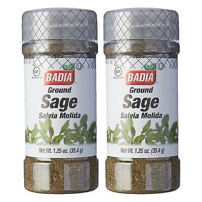 Badia Ground Sage Seasoning Lot Of Oz Each Ebay