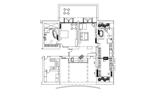 Residential Home Plans AutoCAD File - Cadbull