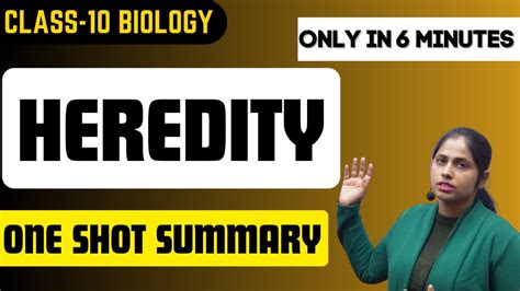 Heredity Class 10 One Shot NCERT 10th Biology Science Chapter 9