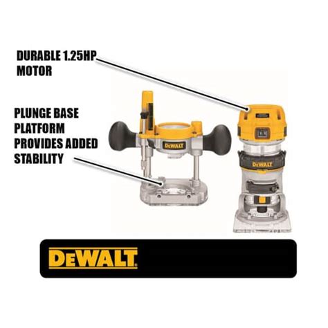 Dewalt Plunge Base For Compact Router Atelier Yuwa Ciao Jp