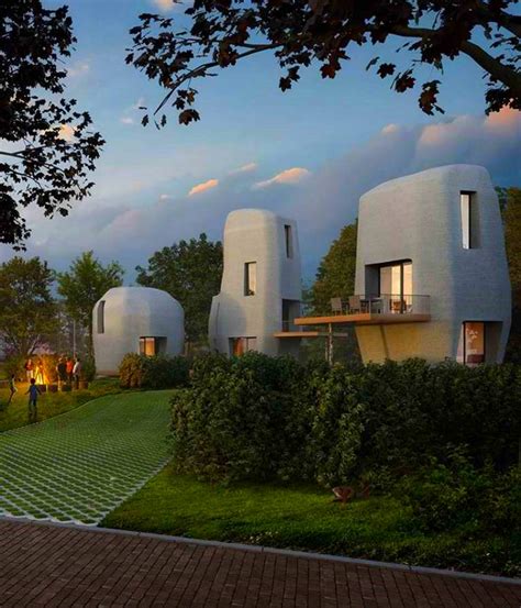 First 3D Printed Concrete Homes Project in the World: Most Beautiful ...