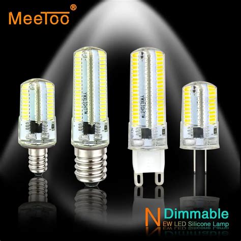 โคมไฟ Led G9 G8 G4หลอดไฟ Led E14 E12 E11 E17 220v 110v 64152 Led หรี่