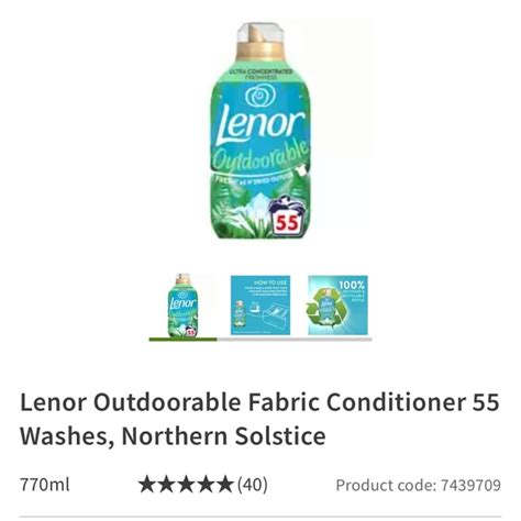 Lenor Outdoorable Fabric Conditioner 55 Washes Northern Solstice 3