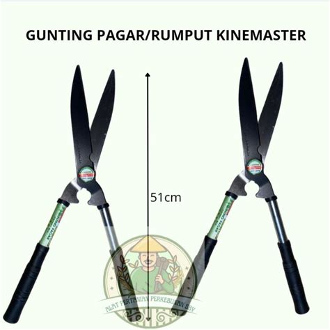 Jual GUNTING PAGAR RUMPUT KINEMASTER GAGANG BESI Shopee Indonesia