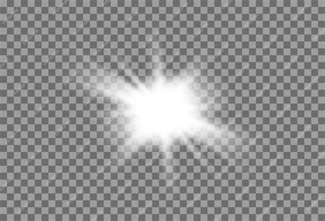 premium vector glow light effect isolated  transparent