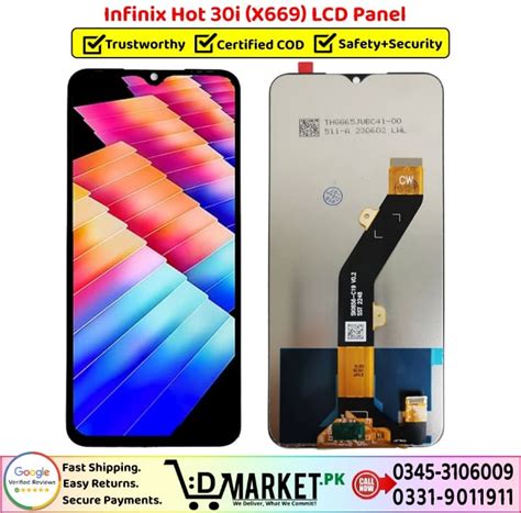 Infinix Hot I Lcd Panel Unit Combo Exclusive
