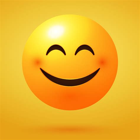 Feliz Sonrisa Emoticon Expresi N Vector En Vecteezy