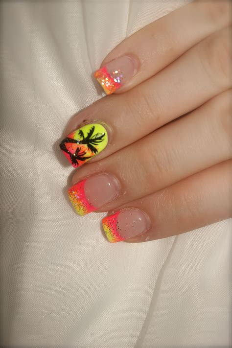 Tropical Vacation Nails Vacation Nails Tropical Vacation Nails