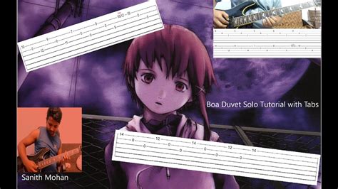 Boa - Duvet Solo Tabs/ Serial Experiments Lain Guitar Solo with tabs Acordes - Chordify