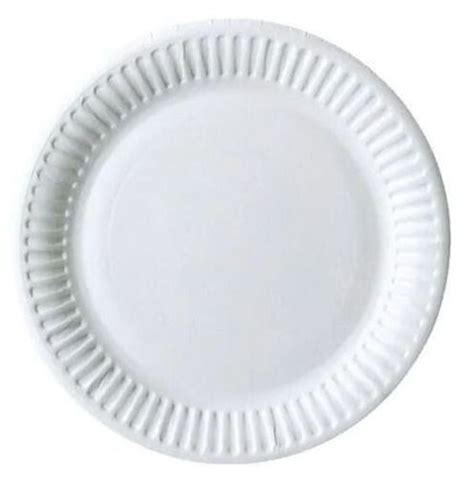 Inch Eco Friendly And Lightweight Round Disposable Paper Plate Pack