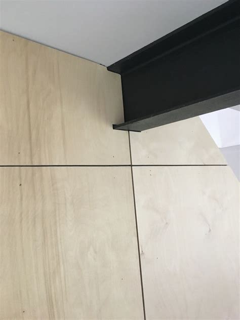 Wall Cladding Birch Plywood Diys Office Bricolage Wall Panelling