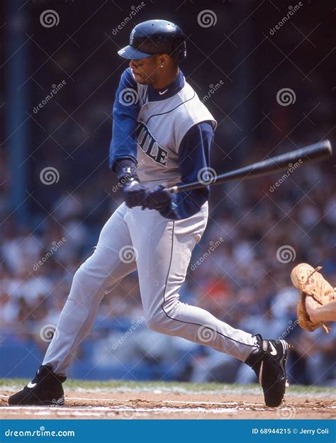 Ken Griffey Jr Seattle Mariners Editorial Image Image Of Baseball