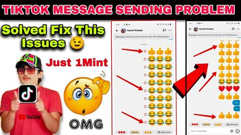 TikTok Message Problem Solved TikTok Not Send Message Problem Fix