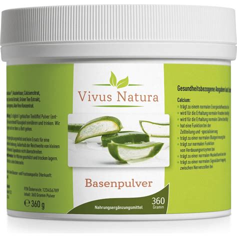 Base Powder G Vivus Natura Vitalabo Online Shop Europe