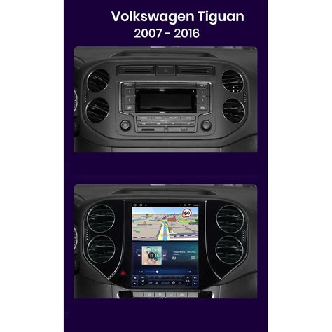 Navigatie Volkswagen Tiguan Ecran Tesla Inch Android