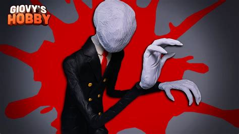 Slenderman Looking For His Next Victim Creepypasta Polymer Clay