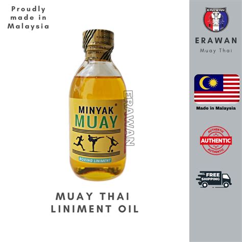 Muay Thai Liniment Oil Minyak Urut Muay Thai Kickboxing Shopee Malaysia