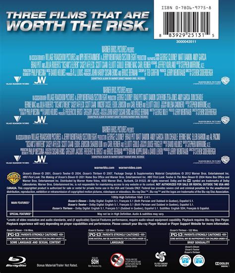 Dive into Action: Ocean's Triple Feature Blu-ray Review!