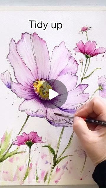 Hyun Jungsook On Instagram Wet On Wet Technique Used Both