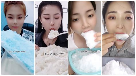 Asmr Freezer Frost Eating Ice Mukbang Jedenje Leda Manger De