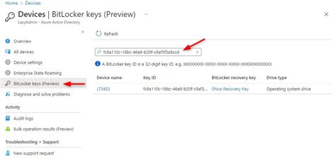 How To Find Your Bitlocker Recovery Key Lazyadmin