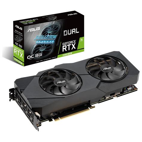 Asus Dual Geforce Rtx 2080 Super Evo Oc Edition 8gb Gddr6 256 Bit Two Powerful Axial Tech