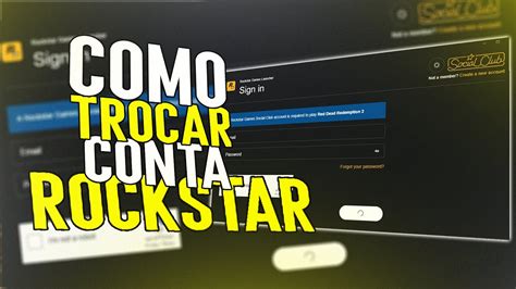 Como Trocar A Conta Da Rockstar No Fivem Youtube