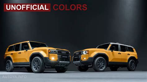 2024 Toyota Land Cruiser Presents Ritzier Color Choices Inside & Out ...