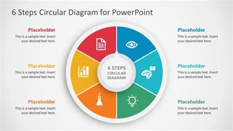 6 Step Cycle Diagram Powerpoint Template Slidemodel Images