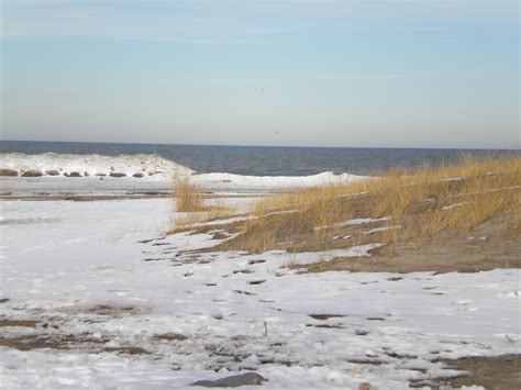 Erie In Winter Presque Isle Erie Lake Erie