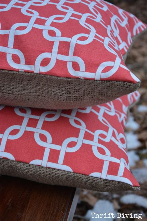 How To Make Pretty No Sew Pillow Covers