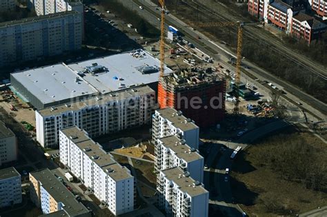 Luftbild Berlin Hochhaus Neubau Wuhletaler Fenster Im Ortsteil