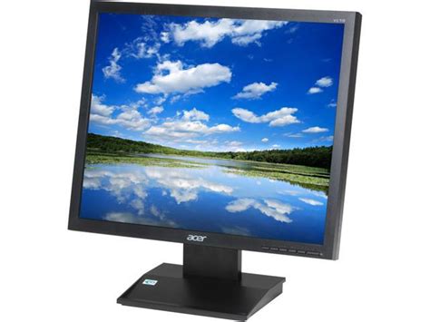 Refurbished: Acer 17" 75 Hz TN LCD Monitor 5 ms D-Sub, DVI V173 DJObd ...