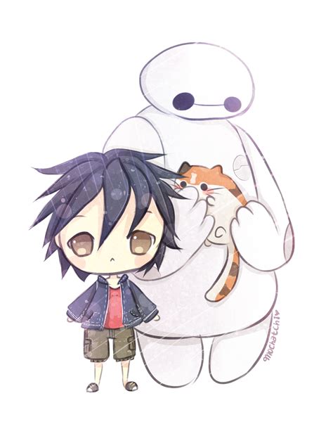 Hiro Baymax And Mochi Big Hero 6 Fan Art 38613821 Fanpop