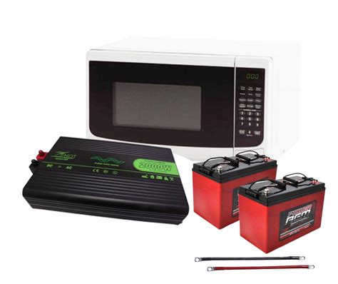 12 Volt Mobile Microwave Complete Package All 12 Volt