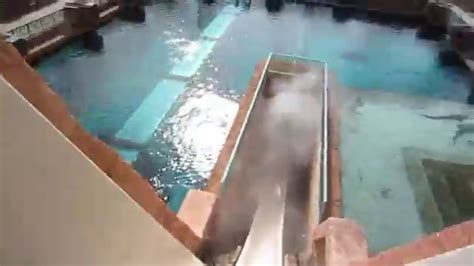 Leap Of Faith Slide Mayan Temple Aquaventure Water Park Atlantis