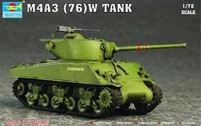 Gallery Pictures Trumpeter M4A3 76 W Tank Plastic Model Military