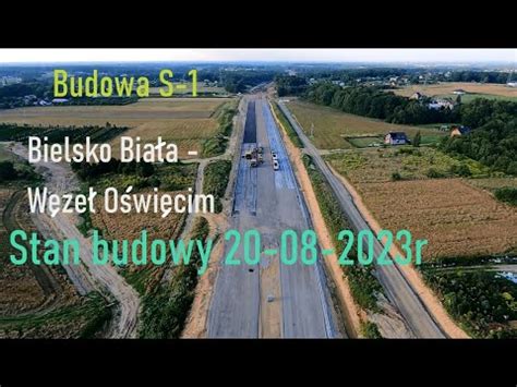 Budowa drogi S1 9 Bielsko Węzeł Oświęcim YouTube