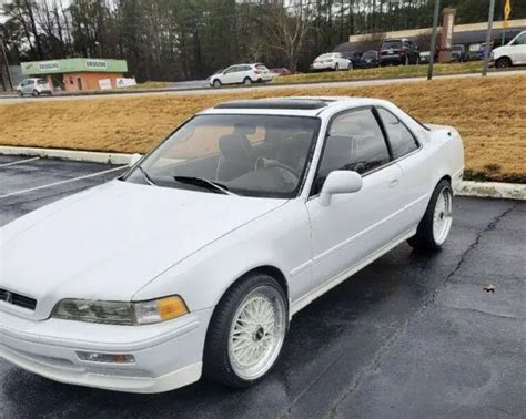 1992 Acura Legend Coupe White Fwd Manual Ls For Sale