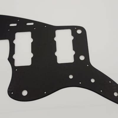 Black Acrylic Lefthand Pickguard For Us Mex Fender Standard Reverb