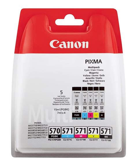 Canon PGI 570 CLI 571 Original CMYK Er Billig Her Hurtig Lev INKPRO