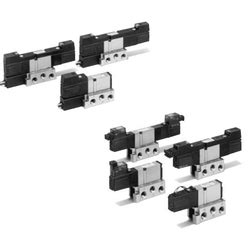 VZS2250-5FZ-01 | 5-Port Solenoid Valve, Pilot Operated, VZS2000 | SMC ...