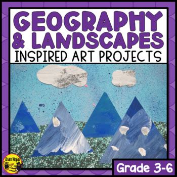 Geography and Landscapes Inspired Art Projects by Brain Ninjas | TpT