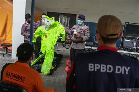 Latihan Kesiapsiagaan Bencana Non Alam Antara News