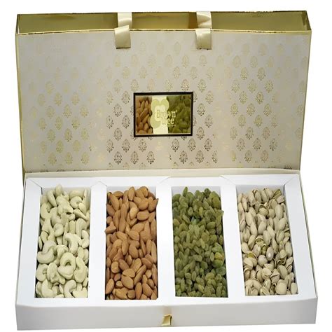 Cardboard Brown Tree Gold Hamper Dry Fruit Gift Box Box Capacity