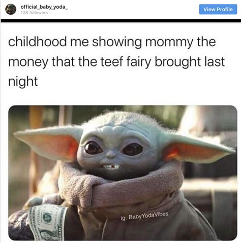 Cute Baby Yoda Memes Clean - Draggolia